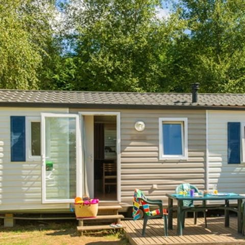 MOBILE HOME 4 people - Mobile home | Comfort | 2 Bedrooms | 4 Pers | Single terrace | Air conditioning | TV