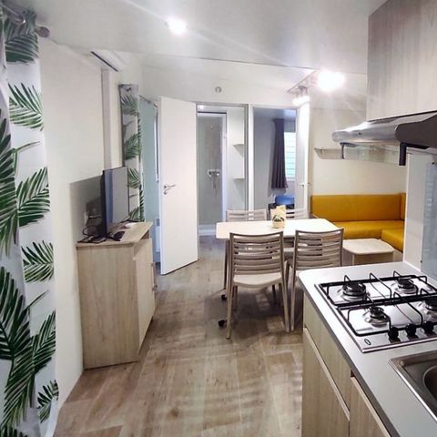 MOBILHOME 6 personas - Confort (2 habitaciones + 1 sofá cama) DIM/DIM