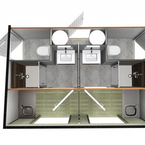 PIAZZOLA - PREMIUM - Bagno privato con chiave in loco