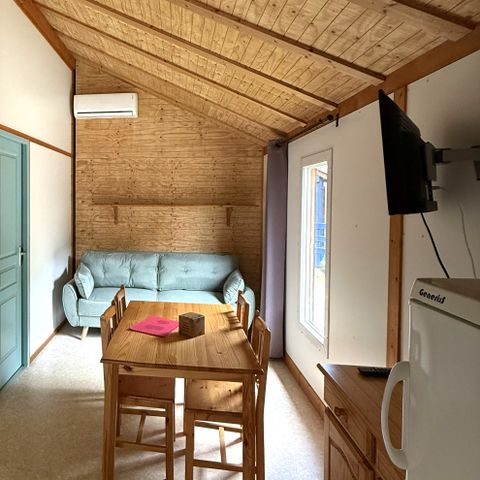 CHALET 6 people - ECO 2 bedrooms + sofa bed