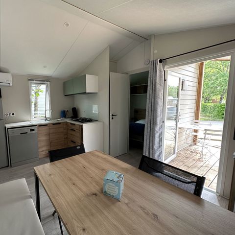 Mobilheim 4 Personen - Komfort (2 PS)