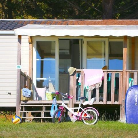 Stacaravan 4 personen - 2 slaapkamers