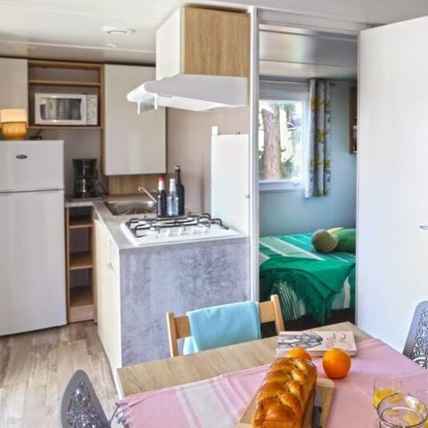 Stacaravan 4 personen - 2 slaapkamers