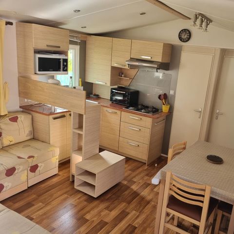 MOBILE HOME 6 people - Mobilhome Confort 22-28m² - 2 bedrooms - covered terrace + TV* 4/6 pers