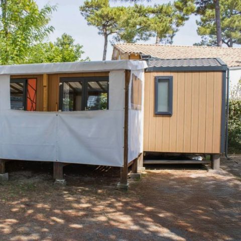 Stacaravan 4 personen - Mobil-home LAGON**** 4 slaapplaatsen