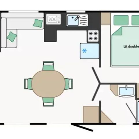 Mobile home 4 persons - CALYPSO*** mobile home