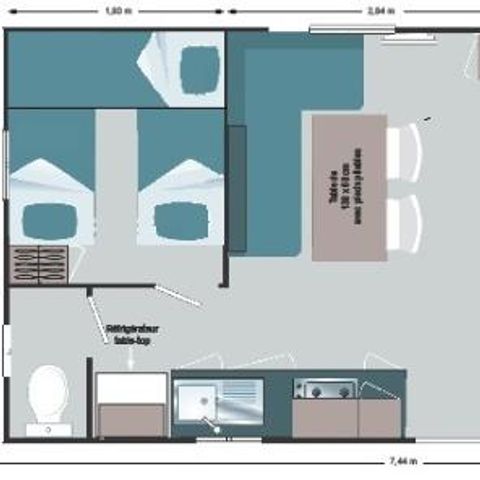 Mobile home 5 persons - MH2 Super Mercure