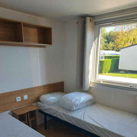 Mobilheim 4 Personen - Premium Panda - 2 Schlafzimmer - 2 Badezimmer
