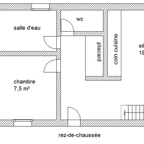 Landhuis 2 personen - DUO 37 m²