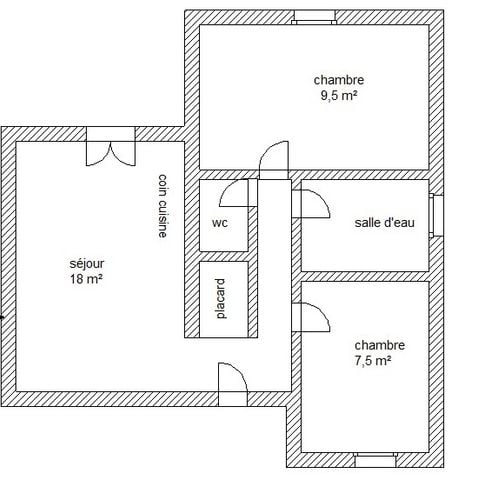 Casa rural 5 personas - FAMILIA 48 m