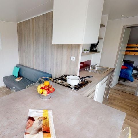 MOBILHOME 4 personnes - Bois Atlantis Péniche  29m² 2 chambres 2018