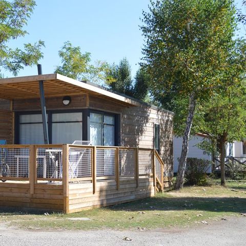 Stacaravan 4 personen - Bois Atlantis Péniche 29m² 2 kamers 2018