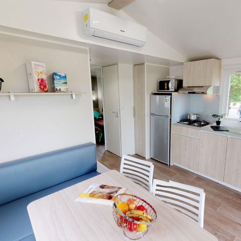 Mobilheim 4 Personen - Segelboot 2 Schlafzimmer 27m² 2014/2020/2021