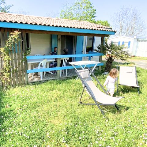 Stacaravan 7 personen - La Charente Dorp