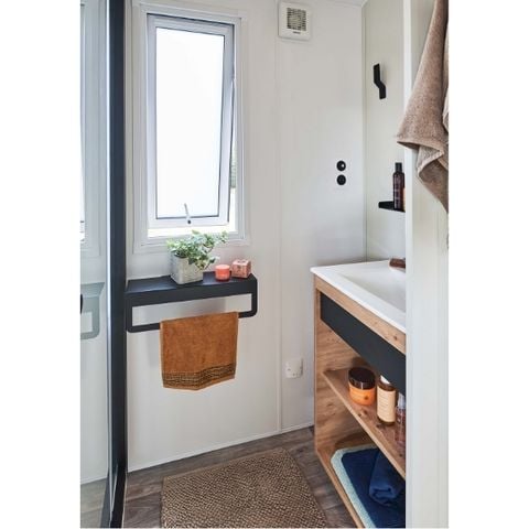 Stacaravan 6 personen - Premium gezinsklim 3ch