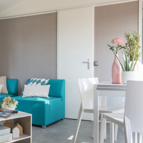 MOBILHOME 6 personas - Mobilhome Baltique - 37m² - 3 habitaciones - Aire acondicionado