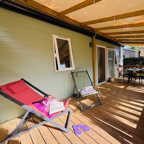 Mobile home 6 persons - Mobilhome Caraïbes - 30m² - 2 bedrooms