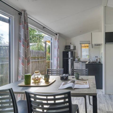 Stacaravan 6 personen - Stacaravan Caraïbes - 30m² - 2 kamers