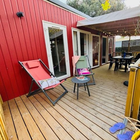 MOBILHOME 6 personnes - Caraïbes - 35m² - 2 chambres - 2 salles de bain - Climatisé