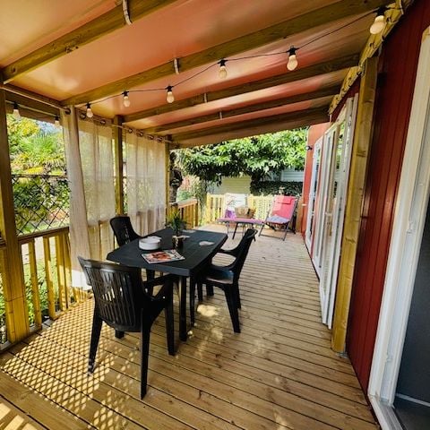MOBILHOME 6 personnes - Caraïbes - 35m² - 2 chambres - 2 salles de bain - Climatisé