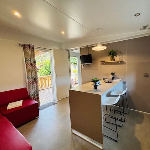 MOBILHOME 6 personnes - Caraïbes - 35m² - 2 chambres - 2 salles de bain - Climatisé