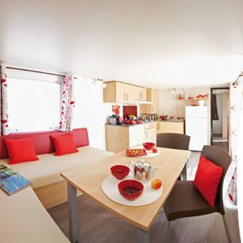 Mobilheim 4 Personen - Mobilheim „Caraïbes“ – 30 m² – 2 Schlafzimmer – 2 Badezimmer