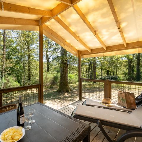 Zelt 4 personen - Zelt Ciela Nature - 2 Zimmer (ohne Sanitäranlagen)