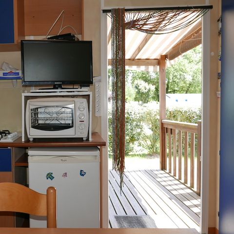 Stacaravan 4 personen - 2 kamers + 10 jaar