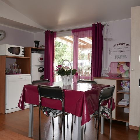 Mobilheim 6 Personen - 3 Schlafzimmer - 10 Jahre