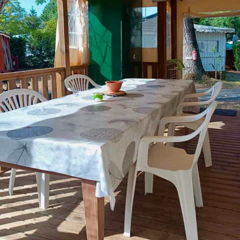 BUNGALOW 6 personnes - JF 64 -  3 CH - 40 M2 - CLIM - LV - 2 SDB - 2 WC