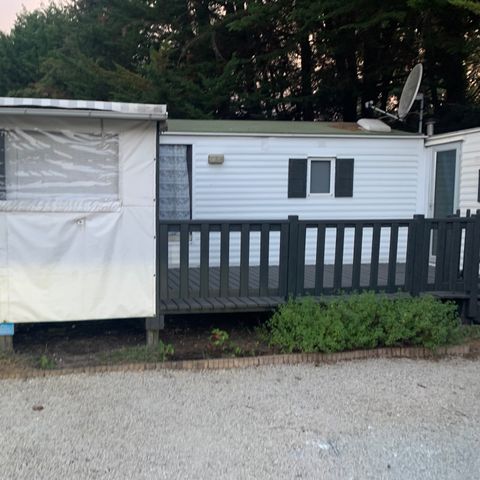BUNGALOW 8 personnes - N°2 - 4CH -36 m2 + 1 annexe de 15 m2 -  LAVE VAISSELLE - LAVE LINGE