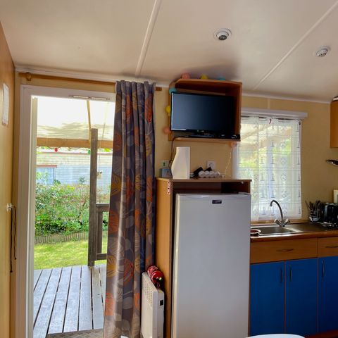 MOBILE HOME 6 people - N°102 - 38m2 - 3bed- semi-covered terrace - FAVREAU