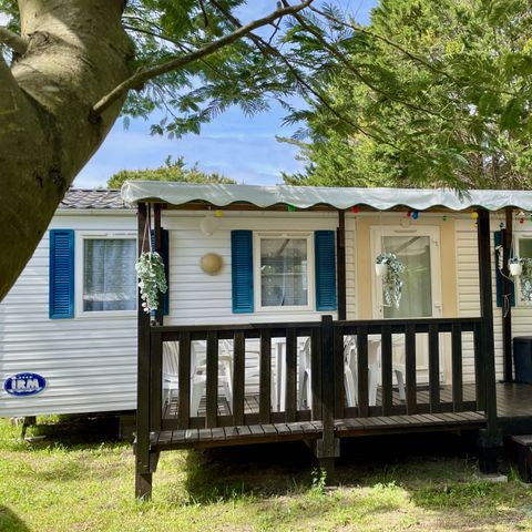 MOBILE HOME 6 people - N°102 - 38m2 - 3bed- semi-covered terrace - FAVREAU