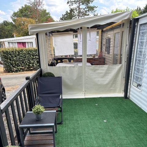 Mobile home 8 persons - Atypical mobile home (JF 02) - 4 bedrooms - 2 bathrooms - Equipped summer kitchen for 8 people