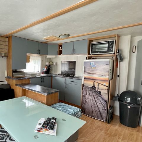 Stacaravan 6 personen - MOBILHOME (JF206) - 2 SLAAPKAMERS, SLAAPKAMER, 32 m2 + 16m2 TERRAS