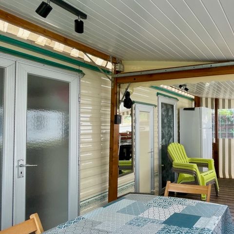 Stacaravan 6 personen - MOBILHOME (JF206) - 2 SLAAPKAMERS, SLAAPKAMER, 32 m2 + 16m2 TERRAS