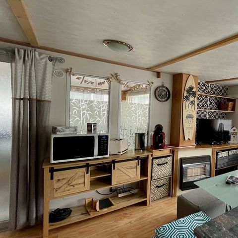 Stacaravan 6 personen - MOBILHOME (JF206) - 2 SLAAPKAMERS, SLAAPKAMER, 32 m2 + 16m2 TERRAS