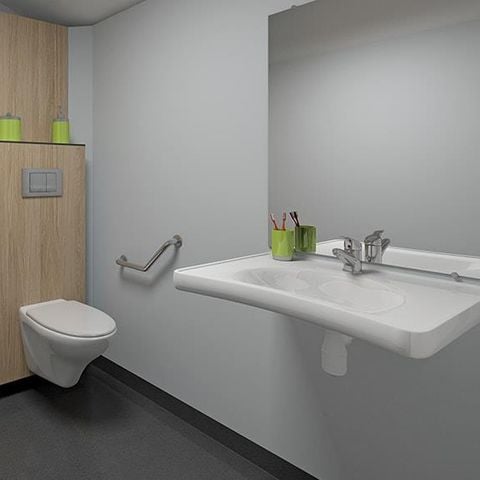 Mobilheim 4 Personen - Komfort 2 Zimmer PMR