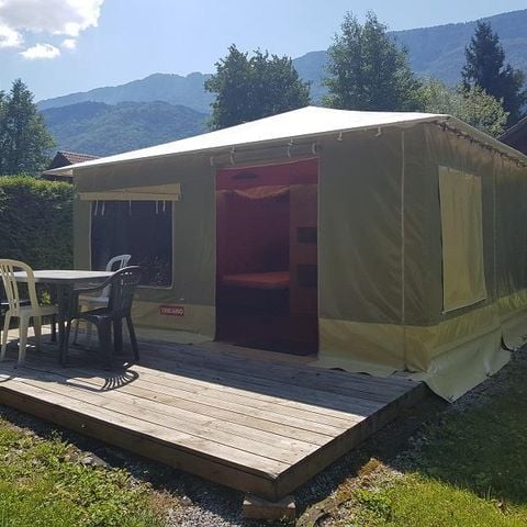 SafariZelt 4 Personen - Lodge 2 Schlafzimmer