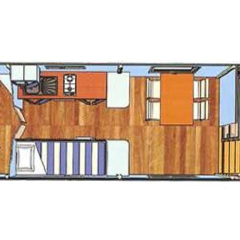 SISTEMAZION ATIPICHE 4 persone - Caravan con 1 camera da letto per 4 persone