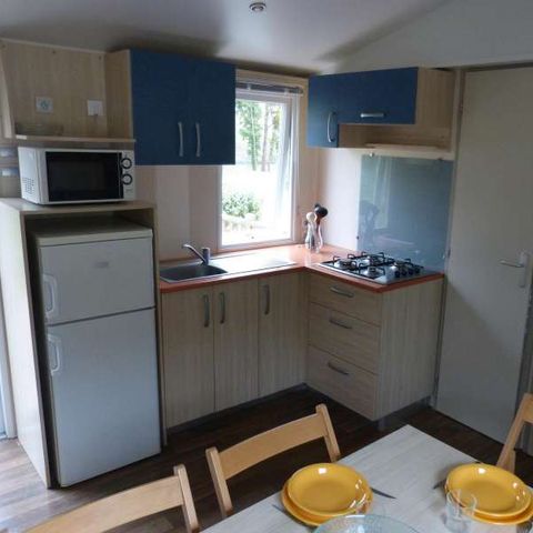 MOBILHOME 6 personnes - 3 chambres avec terrasse