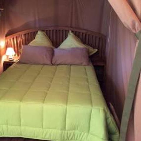 Tente en toile et en bois 4 personnes - Tente Lodge