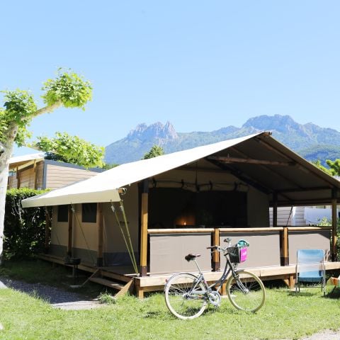 Canvas and wooden tent 5 persons - Safari