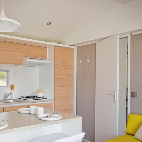 Mobile home 4 persons - Comfort 2 bedrooms with air conditioning