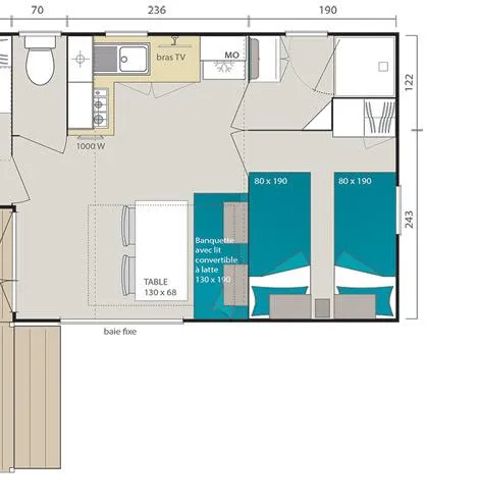 CASA MOBILE 4 persone - MH2