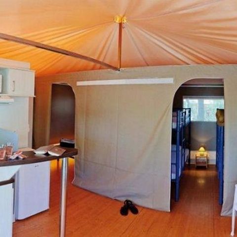 CANVAS BUNGALOW 5 people - Lodge tent FIRST TRINIDAD