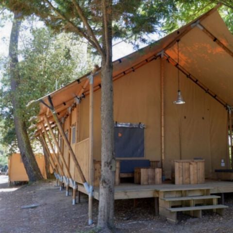 TENDA IN TELA E LEGNO 6 persone - Lodge PREMIUM BAHAMAS 6 persone