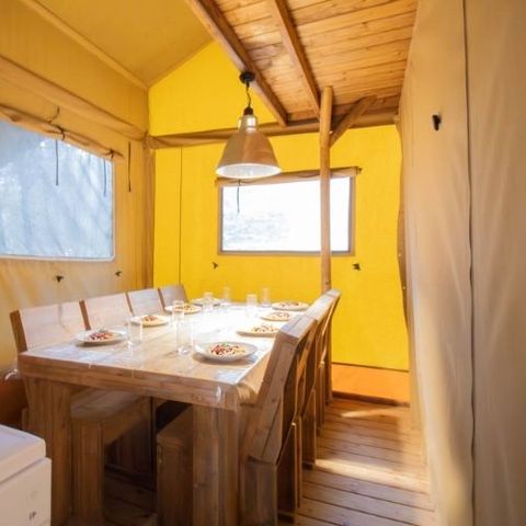 Safarizelt 6 personen - Lodge - PREMIUM - BAHAMAS
