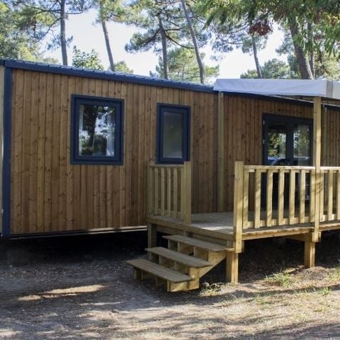 Stacaravan 8 personen - Mobil-home BARBUDA**** 8 slaapplaatsen