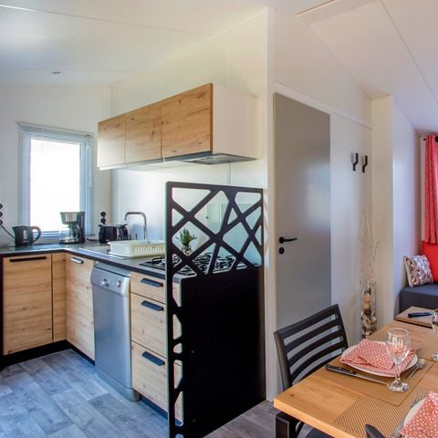 Stacaravan 6 personen - PREMIUM 3 CH